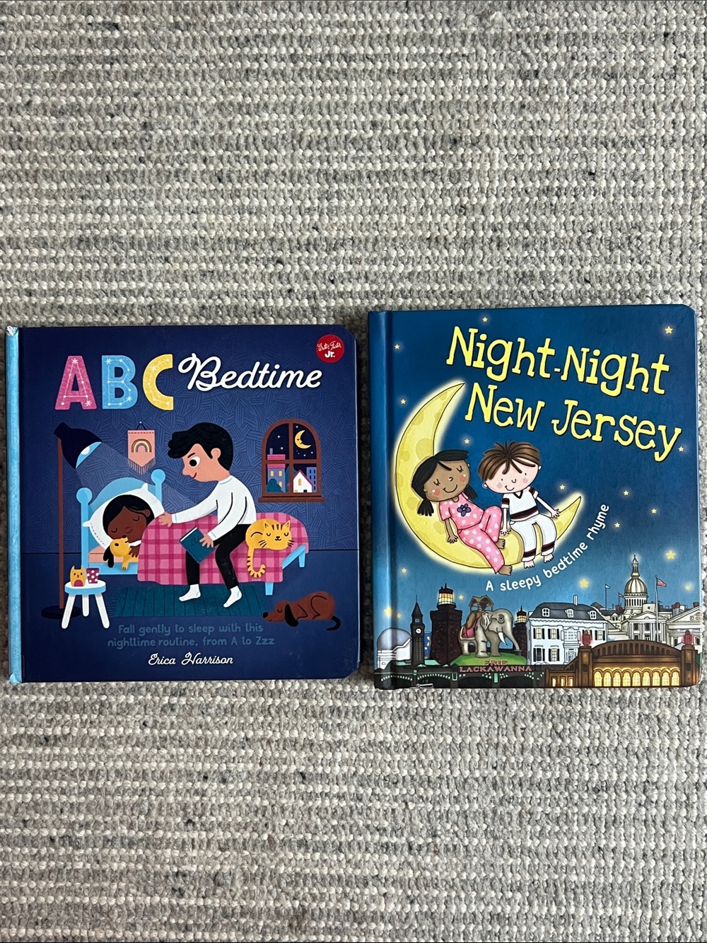 ABC Bedtime & Night-Night New Jersey Board Books
